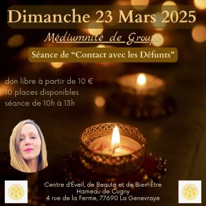 Beauté de l'Âme - Wanessa Hamel - Article - Séance de médiumnité "Contact Défunt"